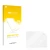 Front side of a product packaging with the brand logo upscreen. Next to it is the corresponding screen protector.