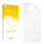 Front side of a product packaging with the brand logo upscreen. Next to it is the corresponding screen protector.