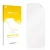 Front side of a product packaging with the brand logo upscreen. Next to it is the corresponding screen protector.