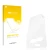 Front side of a product packaging with the brand logo upscreen. Next to it is the corresponding screen protector.