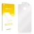 Front side of a product packaging with the brand logo upscreen. Next to it is the corresponding screen protector.
