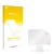 Front side of a product packaging with the brand logo upscreen. Next to it is the corresponding screen protector.