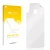 Front side of a product packaging with the brand logo upscreen. Next to it is the corresponding screen protector.