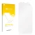 Front side of a product packaging with the brand logo upscreen. Next to it is the corresponding screen protector.