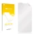 Front side of a product packaging with the brand logo upscreen. Next to it is the corresponding screen protector.