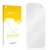 Front side of a product packaging with the brand logo upscreen. Next to it is the corresponding screen protector.