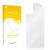 Front side of a product packaging with the brand logo upscreen. Next to it is the corresponding screen protector.