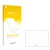 Front side of a product packaging with the brand logo upscreen. Next to it is the corresponding screen protector.