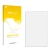 Front side of a product packaging with the brand logo upscreen. Next to it is the corresponding screen protector.