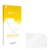Front side of a product packaging with the brand logo upscreen. Next to it is the corresponding screen protector.