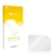 Front side of a product packaging with the brand logo upscreen. Next to it is the corresponding screen protector.