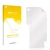 Front side of a product packaging with the brand logo upscreen. Next to it is the corresponding screen protector.