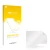 Front side of a product packaging with the brand logo upscreen. Next to it is the corresponding screen protector.