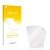 Front side of a product packaging with the brand logo upscreen. Next to it is the corresponding screen protector.