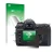 Front side of a product packaging with the brand logo upscreen. Next to it is the device Nikon D200 shown with the correspondi