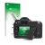 Front side of a product packaging with the brand logo upscreen. Next to it is the device Pentax K10D shown with the correspond