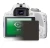 Image of the device Canon EOS 100D with a wide variety of screen protectors.