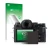 Front side of a product packaging with the brand logo upscreen. Next to it is the device Fujifilm X-T1 shown with the correspo