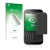 Front side of a product packaging with the brand logo upscreen. Next to it is the device Blackberry Classic Q20 shown with the