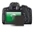 Image of the device Canon EOS 750D with a wide variety of screen protectors.