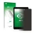 Front side of a product packaging with the brand logo upscreen. Next to it is the device Kiano SlimTab 8 shown with the corres