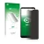 Front side of a product packaging with the brand logo upscreen. Next to it is the device LG G6 shown with the corresponding sc