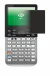 Image of the device HP Prime with a wide variety of screen protectors.