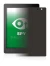 Image of the device Kobo Aura One with a wide variety of screen protectors.
