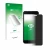 Front side of a product packaging with the brand logo upscreen. Next to it is the device Xiaomi Mi A1 shown with the correspon