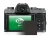 Image of the device Fujifilm X-T100 with a wide variety of screen protectors.
