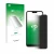 Front side of a product packaging with the brand logo upscreen. Next to it is the device Xiaomi Mi A2 Lite shown with the corr