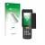 Front side of a product packaging with the brand logo upscreen. Next to it is the device Zebra MC330L shown with the correspon