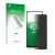 Front side of a product packaging with the brand logo upscreen. Next to it is the device Oppo A74 shown with the corresponding