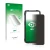Front side of a product packaging with the brand logo upscreen. Next to it is the device Cubot King Kong 7 shown with the corr