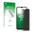 Front side of a product packaging with the brand logo upscreen. Next to it is the device Teracube 2e shown with the correspond