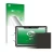 Front side of a product packaging with the brand logo upscreen. Next to it is the device Getac F110 G6 shown with the correspo