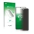 Front side of a product packaging with the brand logo upscreen. Next to it is the device Motorola ThinkPhone shown with the co