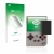 Front side of a product packaging with the brand logo upscreen. Next to it is the device Anbernic RG35XX shown with the corres