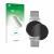 Front side of a product packaging with the brand logo upscreen. Next to it is the device Liebeskind New Case Mesh (34 mm) show