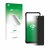 Front side of a product packaging with the brand logo upscreen. Next to it is the device GlobeXplorer GPX Pro 4 shown with the