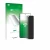 Front side of a product packaging with the brand logo upscreen. Next to it is the device Oppo Reno 12 FS shown with the corres