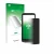 Front side of a product packaging with the brand logo upscreen. Next to it is the device Crosscall Core M6 shown with the corr