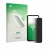 Front side of a product packaging with the brand logo upscreen. Next to it is the device Oukitel WP500 shown with the correspo