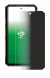 Image of the device Oukitel WP500 with a wide variety of screen protectors.