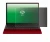 Image of the device HP Scuderia Ferrari Notebook with a wide variety of screen protectors.