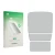 Front side of a product packaging with the brand logo upscreen. Next to it is the corresponding screen protector.