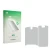 Front side of a product packaging with the brand logo upscreen. Next to it is the corresponding screen protector.