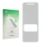 Front side of a product packaging with the brand logo upscreen. Next to it is the corresponding screen protector.