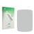 Front side of a product packaging with the brand logo upscreen. Next to it is the corresponding screen protector.