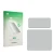 Front side of a product packaging with the brand logo upscreen. Next to it is the corresponding screen protector.